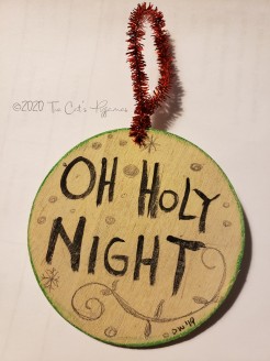 Oh Holy Night Ornament